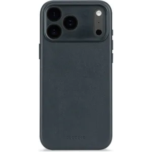 Coque arrière Decoded en cuir véritable pour Apple iPhone 17 Pro Max - Navy Shadow