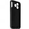 Coque arrière Decoded en cuir véritable pour Apple iPhone 17 Pro Max - Noir 3