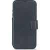 Coque portefeuille en cuir véritable Decoded en cuir véritable 2-en-1 pour Apple iPhone 17 Pro - Navy Shadow 3