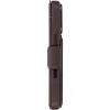 Coque portefeuille en cuir véritable Decoded en cuir véritable 2-en-1 pour Apple iPhone 17 Pro - Chocolate Brown 6