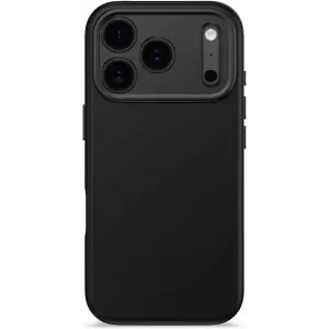 Coque arrière en silicone Decoded avec MagSafe pour Apple iPhone 17 Pro - Phantom Noir