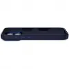 Coque arrière en silicone Decoded avec MagSafe pour Apple iPhone 17 Pro Max - True Navy 4