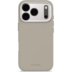 Coque arrière en silicone Decoded avec MagSafe pour Apple iPhone 17 Pro - Soft Taupe