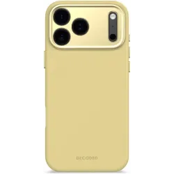 Coque arrière en silicone Decoded avec MagSafe pour Apple iPhone 17 Pro Max - Yuma Yellow