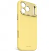 Coque arrière en silicone Decoded avec MagSafe pour Apple iPhone 17 Pro Max - Yuma Yellow 1