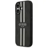 Coque arrière rigide Guess 4G Printed Stripes avec MagSafe pour Apple iPhone 17 - Noir 3