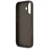 Coque arrière rigide Guess 4G Printed Stripes avec MagSafe pour Apple iPhone 17 - Marron 5
