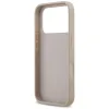 Coque arrière rigide Guess 4G Printed Stripes avec MagSafe pour Apple iPhone 17 Pro - Rose 4