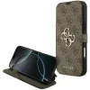Coque portefeuille Guess 4G Big Metal Logo pour Apple iPhone 17 Pro Max - Marron 0