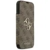 Coque portefeuille Guess 4G Big Metal Logo pour Apple iPhone 17 Pro Max - Marron 2