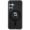 Coque arrière Karl Lagerfeld IML Ikonik avec MagSafe pour Samsung Galaxy S24 - Noir 3