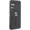 Coque arrière Karl Lagerfeld IML Ikonik avec MagSafe pour Samsung Galaxy S24 - Noir 4