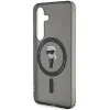 Coque arrière Karl Lagerfeld IML Ikonik avec MagSafe pour Samsung Galaxy S24 - Noir 6