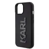 Coque arrière Karl Lagerfeld 3D Rubber Glitter Logo pour Apple iPhone 15 Plus/14 Plus - Noir 5