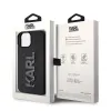 Coque arrière Karl Lagerfeld 3D Rubber Glitter Logo pour Apple iPhone 15 - Noir 7