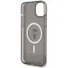 Coque arrière Karl Lagerfeld IML Ikonik avec MagSafe pour Apple iPhone 15 Plus/14 Plus - Noir 7
