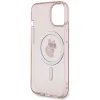 Coque arrière Karl Lagerfeld IML Choupette avec MagSafe pour Apple iPhone 15 - Rose 7