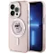 Coque arrière Karl Lagerfeld IML Choupette avec MagSafe pour Apple iPhone 15 Pro Max - Rose