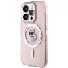 Coque arrière Karl Lagerfeld IML Choupette avec MagSafe pour Apple iPhone 15 Pro Max - Rose 2