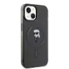 Coque arrière Karl Lagerfeld IML Ikonik avec MagSafe pour Apple iPhone 15 - Noir 4