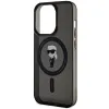 Coque arrière Karl Lagerfeld IML Ikonik avec MagSafe pour Apple iPhone 15 Pro Max - Noir 6