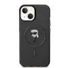 Coque arrière Karl Lagerfeld IML Ikonik avec MagSafe pour Apple iPhone 14 - Noir 3