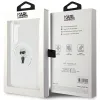 Coque arrière Karl Lagerfeld IML Ikonik avec MagSafe pour Samsung Galaxy S23 - Transparent 7