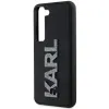 Coque arrière Karl Lagerfeld 3D Rubber Glitter Logo pour Samsung Galaxy S23 Plus - Noir 5