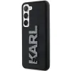Coque arrière Karl Lagerfeld 3D Rubber Glitter Logo pour Samsung Galaxy S23 - Noir 1