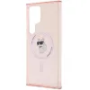 Coque arrière Karl Lagerfeld IML Choupette avec MagSafe pour Samsung Galaxy S24 Ultra - Rose 6