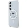 Coque arrière Karl Lagerfeld IML Choupette avec MagSafe pour Samsung Galaxy S24 - Transparent 1