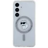Coque arrière Karl Lagerfeld IML Choupette avec MagSafe pour Samsung Galaxy S24 - Transparent 2