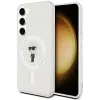 Coque arrière Karl Lagerfeld IML Ikonik avec MagSafe pour Samsung Galaxy S24 - Transparent 0