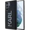 Coque arrière Karl Lagerfeld 3D Rubber Glitter Logo pour Samsung Galaxy S24 Ultra - Noir 0