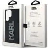 Coque arrière Karl Lagerfeld 3D Rubber Glitter Logo pour Samsung Galaxy S24 Ultra - Noir 6