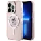 Coque arrière Karl Lagerfeld IML Choupette avec MagSafe pour Apple iPhone 14 Pro - Rose
