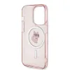 Coque arrière Karl Lagerfeld IML Choupette avec MagSafe pour Apple iPhone 14 Pro Max - Rose 7