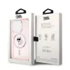 Coque arrière Karl Lagerfeld IML Choupette avec MagSafe pour Apple iPhone 14 Pro Max - Rose 8