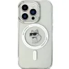 Coque arrière Karl Lagerfeld IML Choupette avec MagSafe pour Apple iPhone 14 Pro - Transparent 3