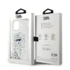 Coque arrière Karl Lagerfeld Liquid Glitter Choupette Head avec MagSafe pour Apple iPhone 14 - Transparent 7