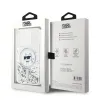 Coque arrière Karl Lagerfeld Liquid Glitter Choupette Head avec MagSafe pour Apple iPhone 15 Pro - Transparent 7