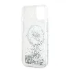 Coque arrière Karl Lagerfeld Liquid Glitter Choupette Head avec MagSafe pour Apple iPhone 15 Plus/14 Plus - Transparent 6