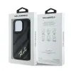 Coque arrière Karl Lagerfeld Diagonal Quilted Script pour Apple iPhone 14 Pro - Noir 8