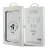 Coque arrière rigide Karl Lagerfeld Ring Stand Karl & Choupette avec MagSafe pour Apple iPhone 15 - Blanc 8