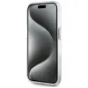 Coque arrière Karl Lagerfeld IML Metal Karl Head avec MagSafe pour Apple iPhone 15 Pro - Blanc 5