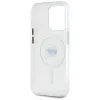 Coque arrière Karl Lagerfeld IML Metal Karl Head avec MagSafe pour Apple iPhone 15 Pro - Blanc 7