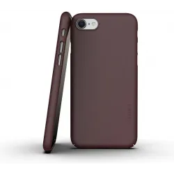 Coque arrière Nudient Thin Precise pour Apple iPhone SE 2022 - Sangria Red