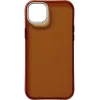 Coque arrière Nudient Form pour Apple iPhone 14 Plus - Transparent/Marron