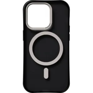Coque arrière Nudient Form avec MagSafe pour Apple iPhone 14 Pro - Transparent/Noir