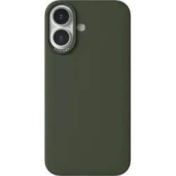 Coque arrière Nudient Thin Precise avec MagSafe pour Apple iPhone 16 - Pine Green